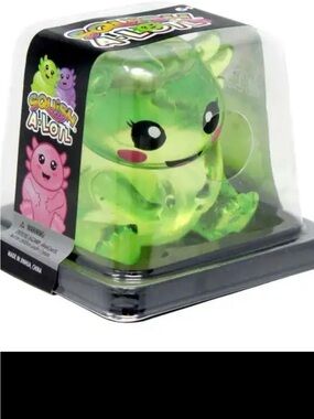New Squish A-Lot Translucent Green Squeeze Toy